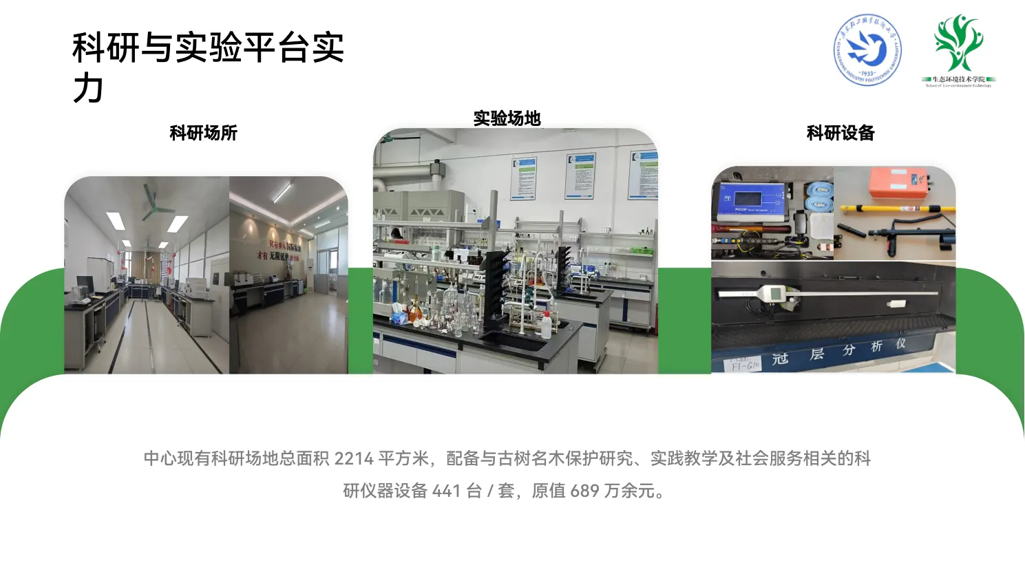 研究中心科研与实验平台
